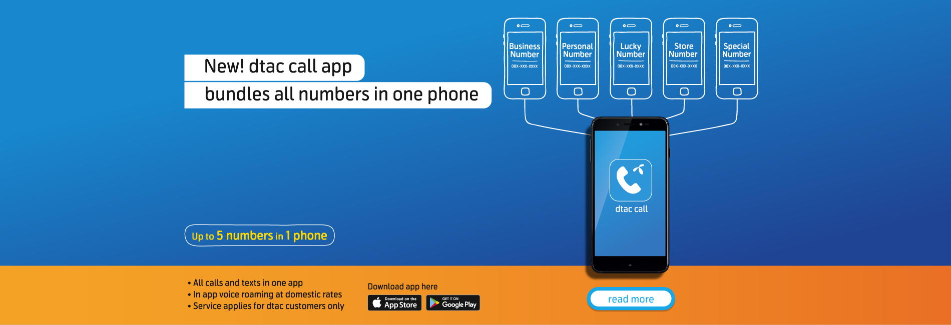 how to check phone number dtac